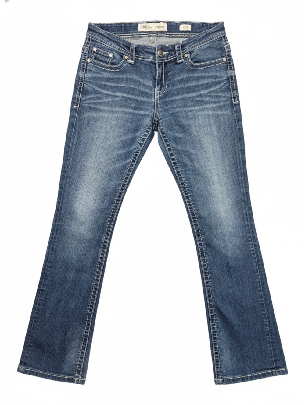 BKE Payton Low Rise 31R Buckle Bootcut Jeans